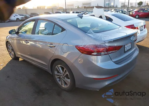 2017 Hyundai Elantra Limited from USA, damaged, VIN 5NPD84LFXHH044605